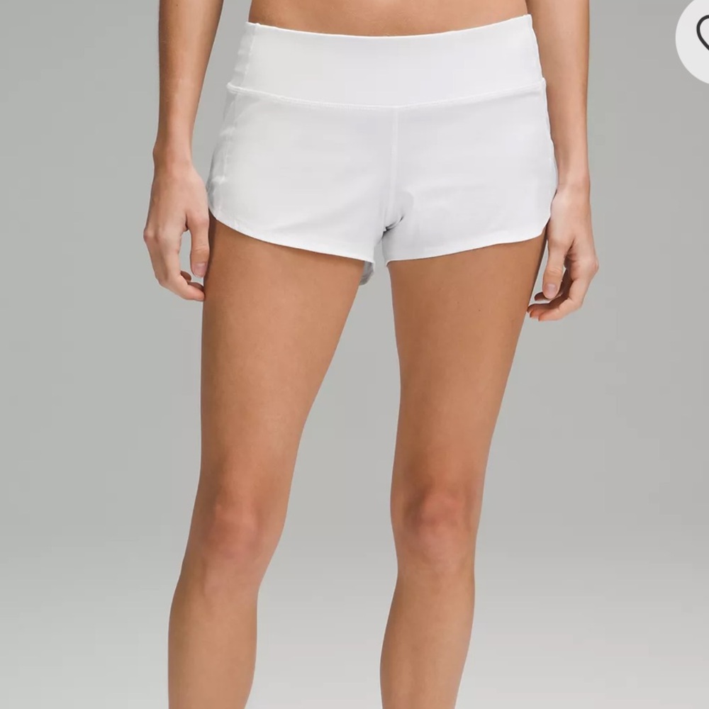 Lululemon athletics speed up low rise shorts
